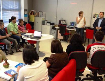 Actividad en un centro Guadalinfo