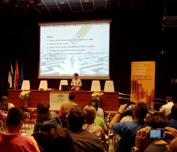 Momento de la Jornada de Formación del IECA para Agentes Guadalinfo celebrada en Sevilla