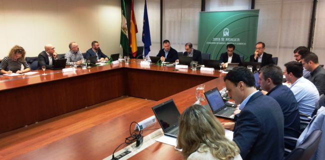 Imagen de la reunión del Consejo Rector celebrada en Sevilla.